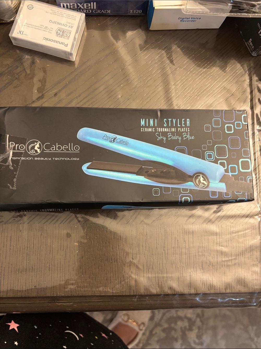 Mini Styler Hair Straightener - Sky Baby Blue New